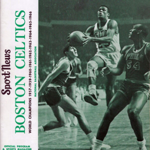 1966-67 Boston Celtics program