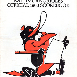 1966 Baltimore Orioles program