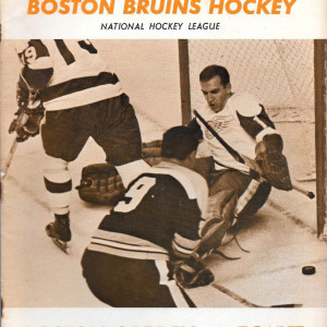 NHL Program: Boston Bruins (1967-68)