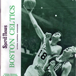 1967-68 Boston Celtics program