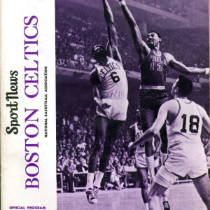 1967-68 Boston Celtics program