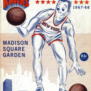 1967-68 New York Knicks program