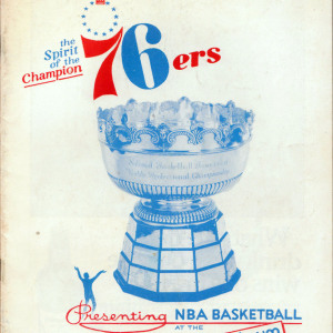1967-68 Philadelphia 76ers program