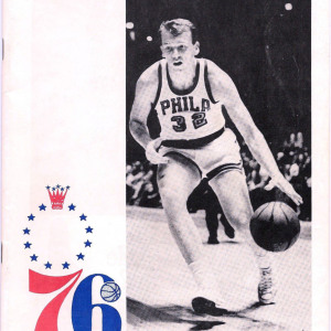 1967-68 Philadelphia 76ers program