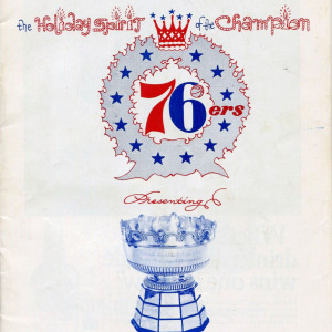 1967-68 Philadelphia 76ers program