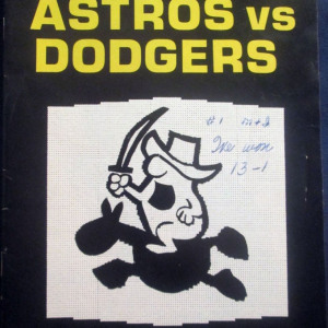 MLB Program: Houston Astros (1967)