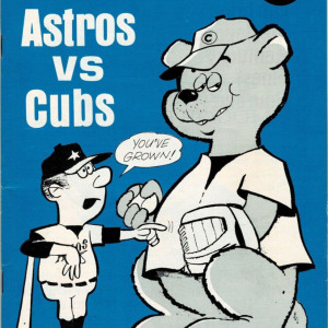 MLB Program: Houston Astros (1967)