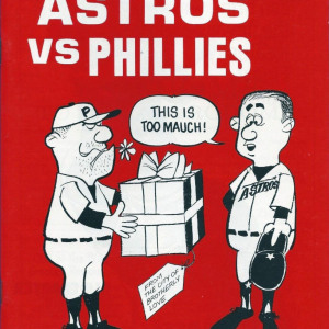 MLB Program: Houston Astros (1967)