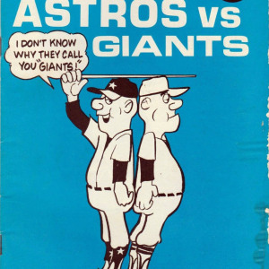 MLB Program: Houston Astros (1967)