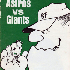 MLB Program: Houston Astros (1967)