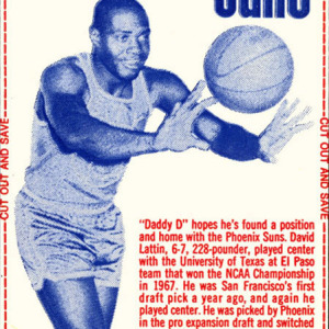 1968-69 Carnation Phoenix Suns Cutout Cards