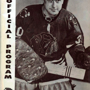1968-69 Chicago Black Hawks program
