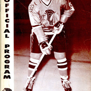 1968-69 Chicago Black Hawks program