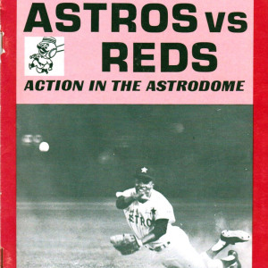 1968 Houston Astros program