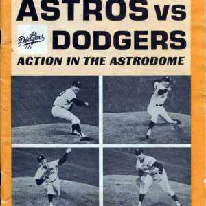 1968 Houston Astros program