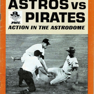 1968 Houston Astros program