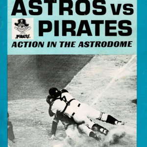 1968 Houston Astros program