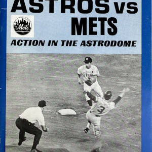 1968 Houston Astros program