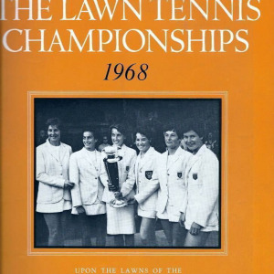 1968 Wimbledon Championships program (day 10)