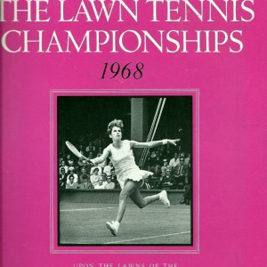 1968 Wimbledon Championships program (day 8)