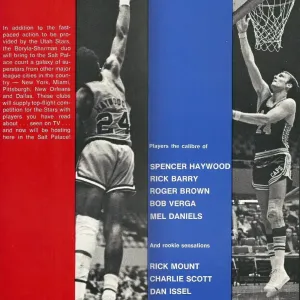 1970-71 Utah Stars Season Ticket Brochure