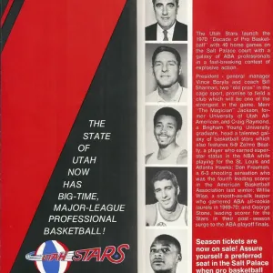 1970-71 Utah Stars Season Ticket Brochure