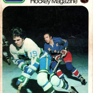 1970-71 Vancouver Canucks program