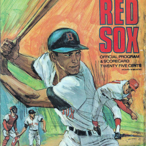 1970 Boston Red Sox program