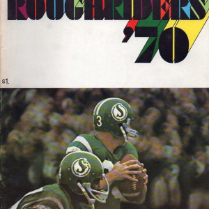 1970 CFL Illustrated Program