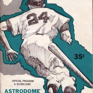 1970 Houston Astros program
