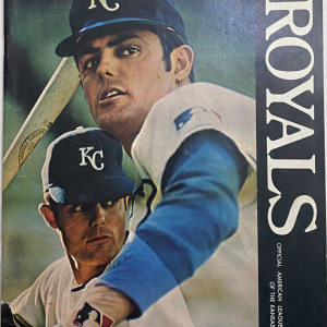 1970 Kansas City Royals program