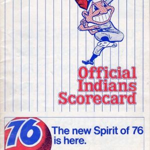 1970 Cleveland Indians program