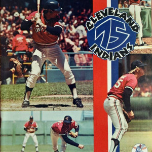 1975 Cleveland Indians program