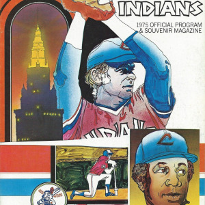 1975 Cleveland Indians program