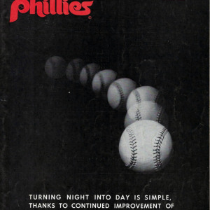 1971 Reading Phillies program
