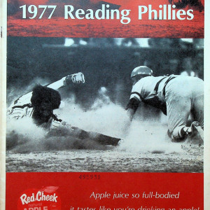 1977 Reading Phillies program