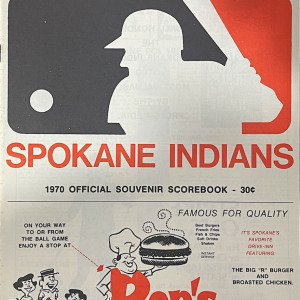 1970 Spokane Indians program