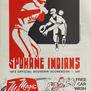 1972 Spokane Indians program