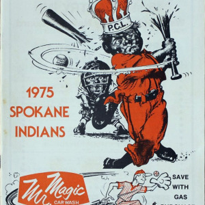 1975 Spokane Indians program