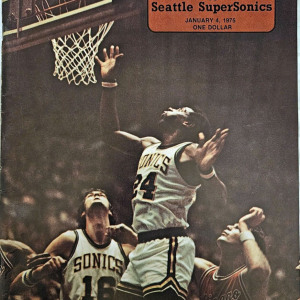 1974-75 Seattle SuperSonics program