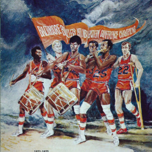 1971-72 Baltimore Bullets program