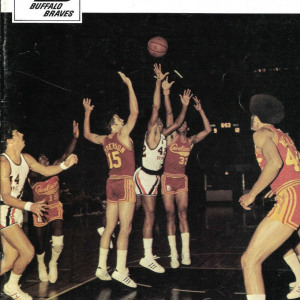 1971-72 Buffalo Braves program