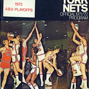 ABA Playoff Program: New York Nets (1971-72)
