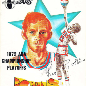 1971-72 Utah Stars playoff program