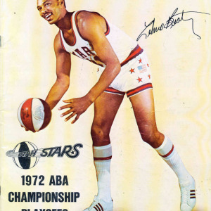 1971-72 Utah Stars playoff program