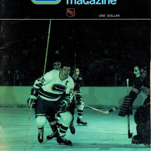 1971-72 Vancouver Canucks program