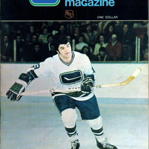 1971-72 Vancouver Canucks program