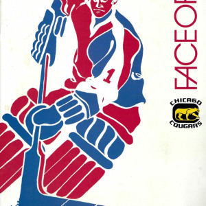 1972-73 Chicago Cougars program