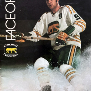 1972-73 Chicago Cougars program
