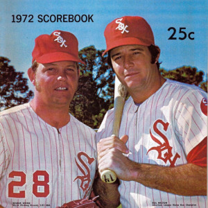 1972 Chicago White Sox program